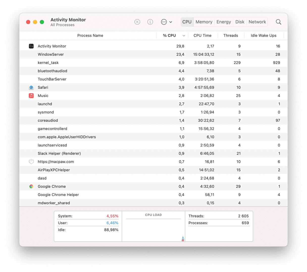 Monitor computer activity windows 10